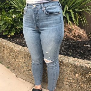 Wedgie Skinny Levis Jeans